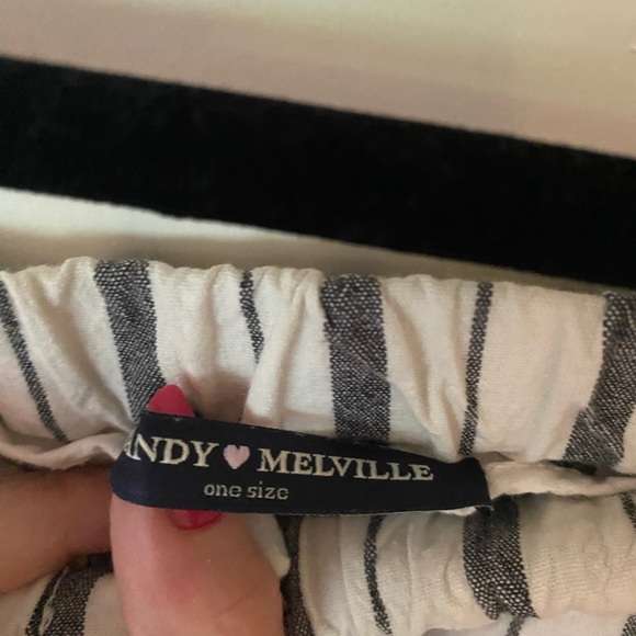 Brandy Melville | John Galt Tilden Black & White Striped Pants - Picture 5 of 9